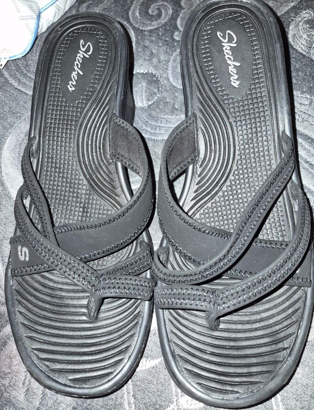 Skechers Cali Women's Rumblers-Beautiful People Strappy Wedge Sandals